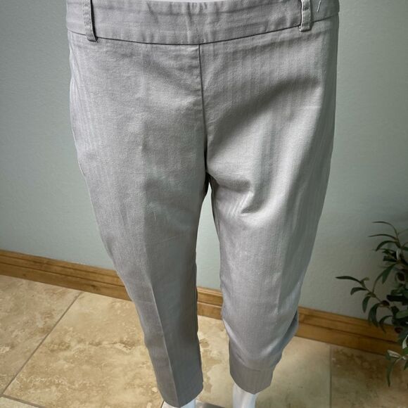 Urban Outfitters BDG Gray Herringbone Capris Sz 6 - Picture 4 of 15
